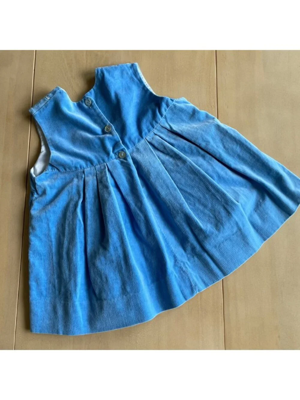 Vintage Rare Swiss 100% Woven Cotton Embroidered‎ Toddler Girl Tank Top - Size 2